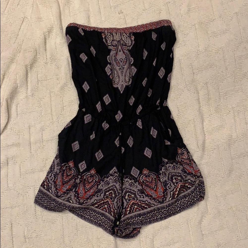 Fun Strapless Romper!